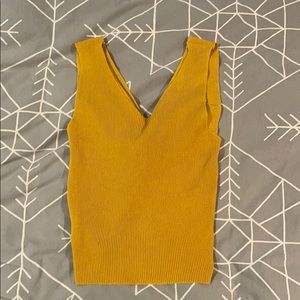 Yellow tank